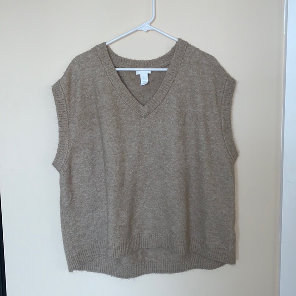 H&M Sweaters Hm Sweater Vest Xl Poshmark